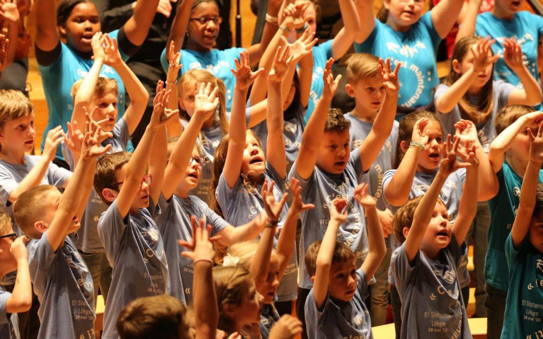 200 enfants d’écoles et d’associations de quartier donnent un concert gratuit à l’OPRL