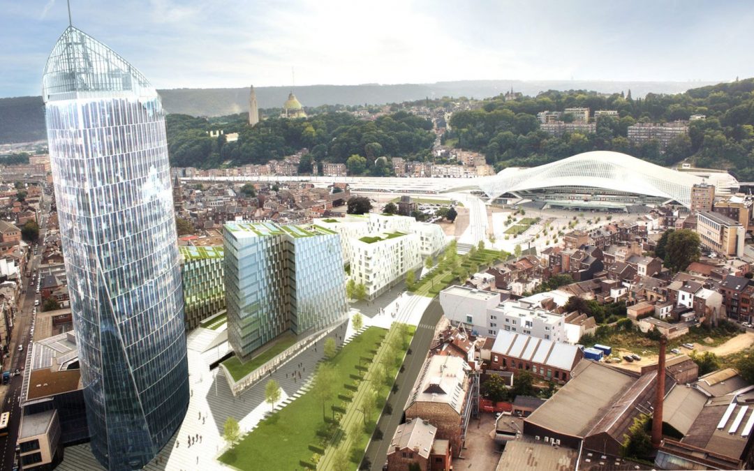 C’est parti pour le projet immobilier autour de l’esplanade des Guillemins!