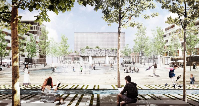 Début des travaux d’un éco-quartier à Coronmeuse en 2020?