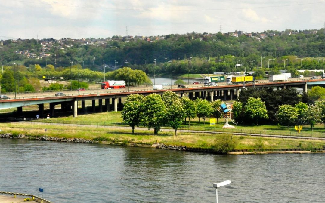 Le viaduc de Cheratte terminé