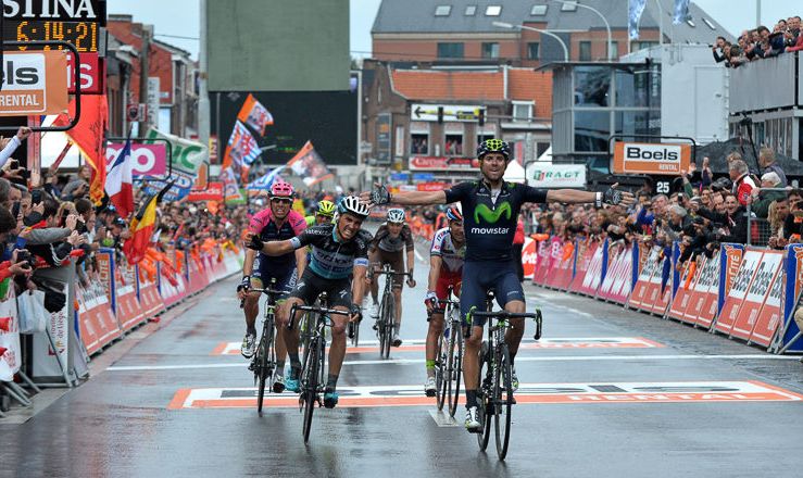 La course cycliste Liège-Bastogne-Liège scotchée à Ans