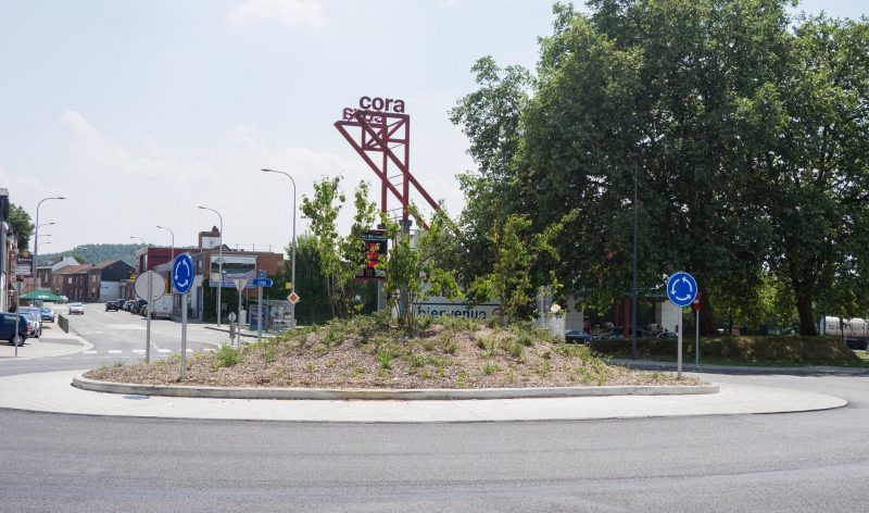 Rocourt: inauguration des deux nouveaux ronds-points de la chaussée de Tongres