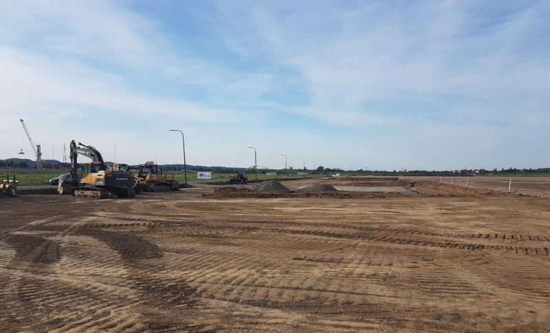 Le groupe Jost commence à construire son premier entrepôt au Trilogiport