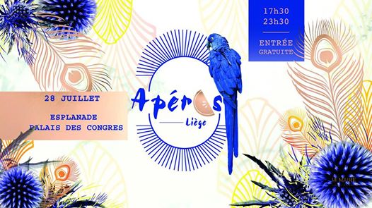 Agenda ► Apéros Liège – 28 juillet – Esplanade du Palais des Congrès