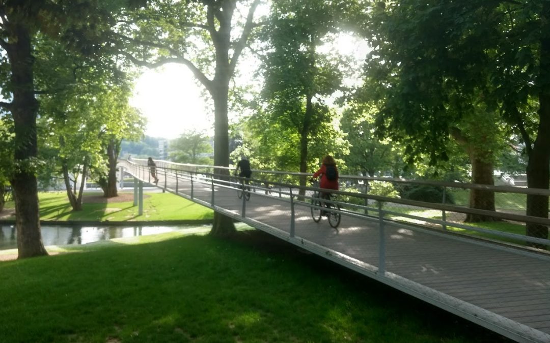 La passerelle de la Boverie réparée à la fin du mois