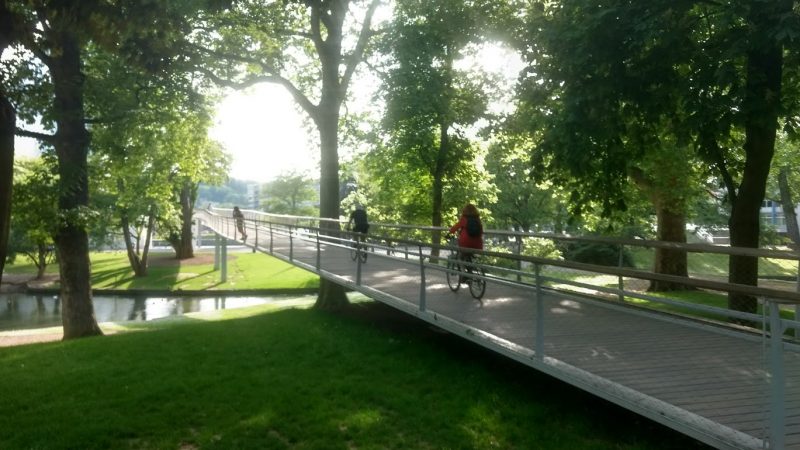 La passerelle de la Boverie réparée à la fin du mois