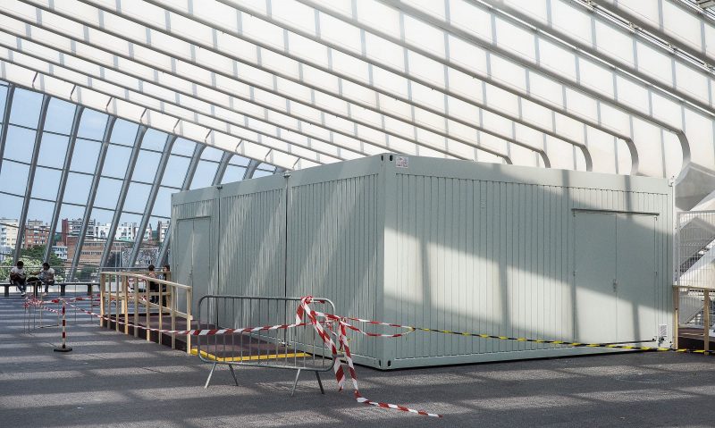 Portique de sécurité aux Guillemins: ce sera un système aléatoire