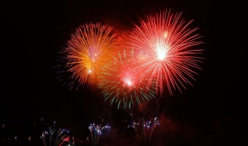 Feu d’artifice du 14 juillet ce soir à Liège