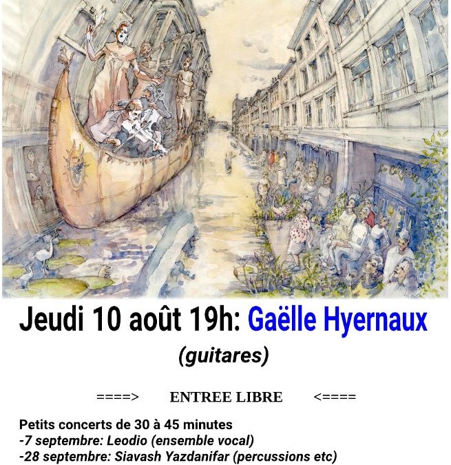 Agenda ► Les Concertini du Jardin de La Caféière : Gaëlle Hyernaux