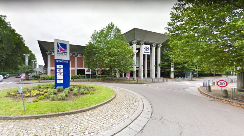 Le centre commercial Belle-Ile en Liège inaccessible aujourd’hui