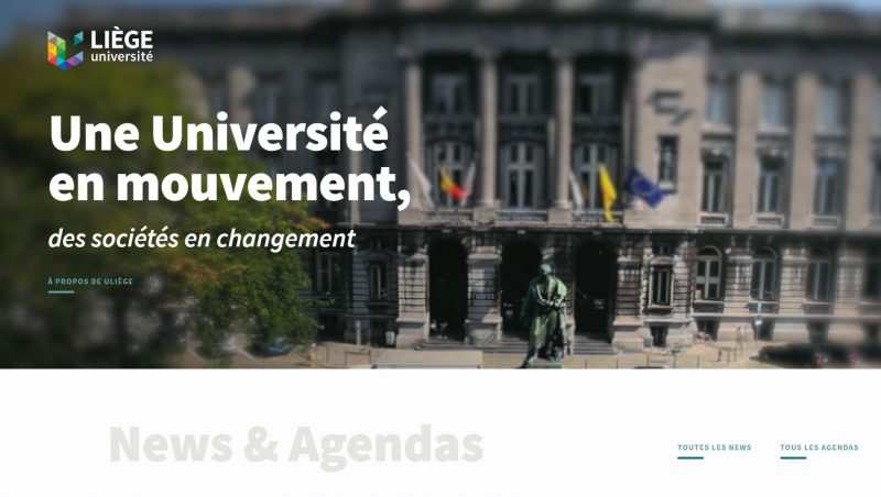 Le nouveau site web de l’université est en ligne