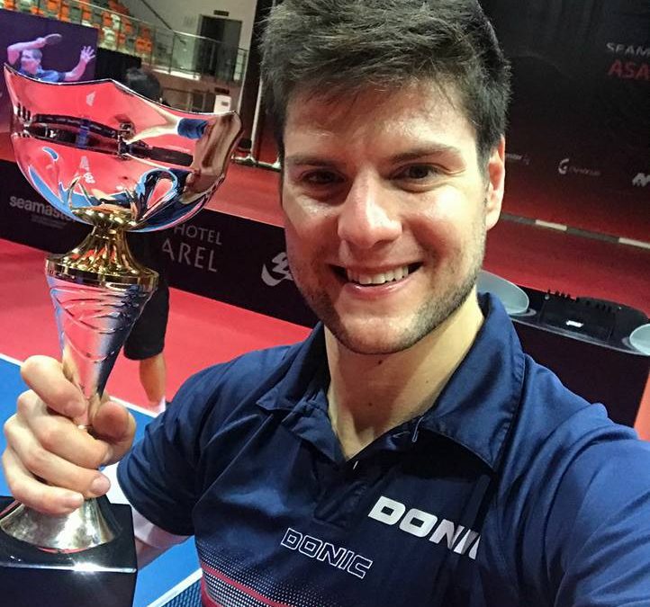 Tennis de table : l’Allemand Ovtcharov remporte la Coupe du monde au Country Hall
