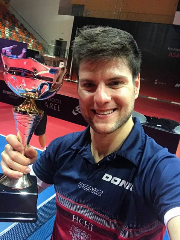 Tennis de table : l’Allemand Ovtcharov remporte la Coupe du monde au Country Hall