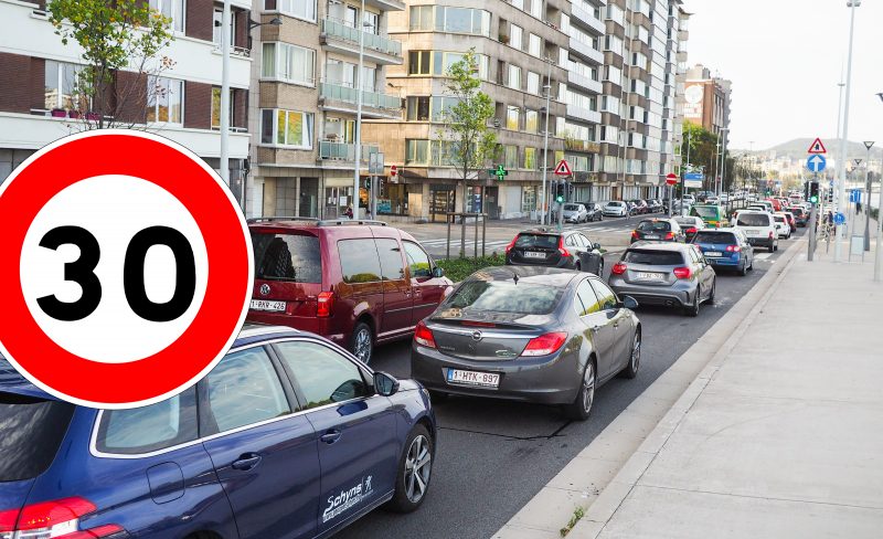 Le bourgmestre Demeyer veut interdire de rouler à plus de 30km/h dans Liège