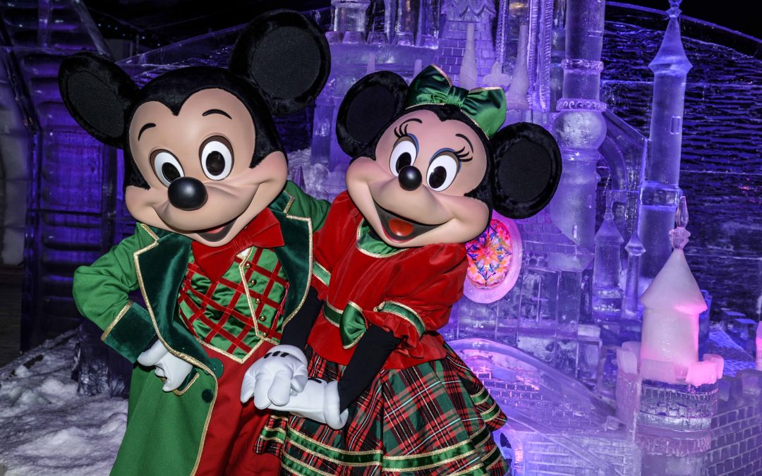 Les sculptures de glace de l’univers Disney reviennent aux Guillemins