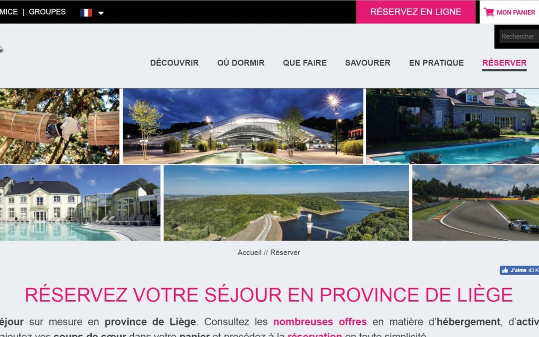 Nouveau site web officiel dédié au tourisme provincial