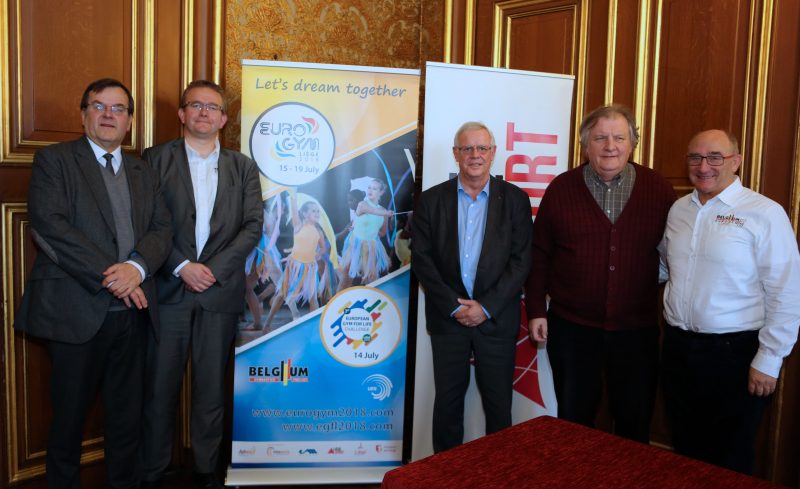 Des milliers de gymnastes à Liège cet été