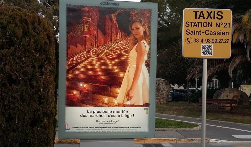 Bataille de pubs: la dernière réplique de Liège à la ville de Cannes