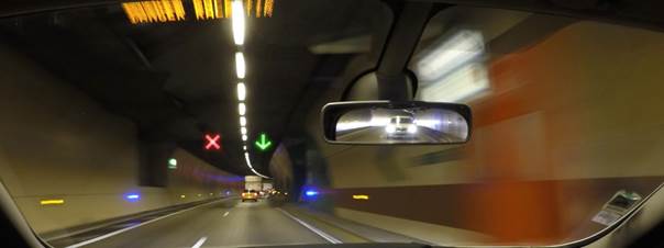 Changement dans la signalisation du tunnel sous Cointe et de la liaison E25-E40