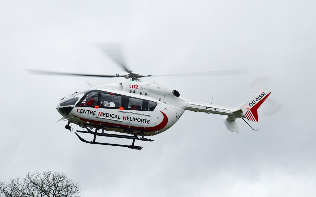 Un deuxième hélicoptère médicalisé pour aider dans le transfert des patients Covid
