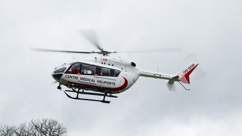 Nouvel hélico médicalisé pour la région