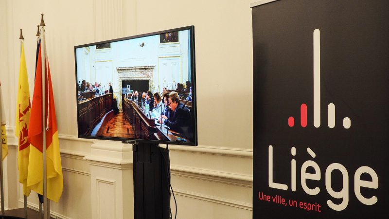 Le prochain conseil communal liégeois sera retransmis en live vidéo sur Facebook