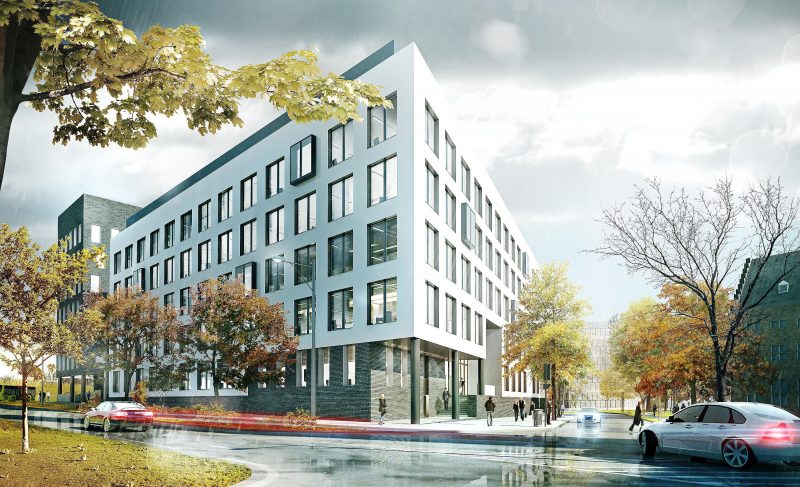 La construction d’un nouvel immeuble sur le site du Val-Benoît a débuté