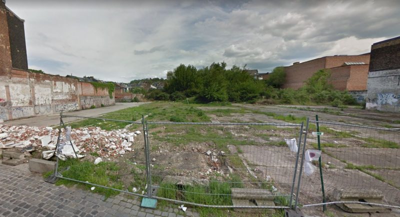Un parc public en projet dans le quartier du Longdoz