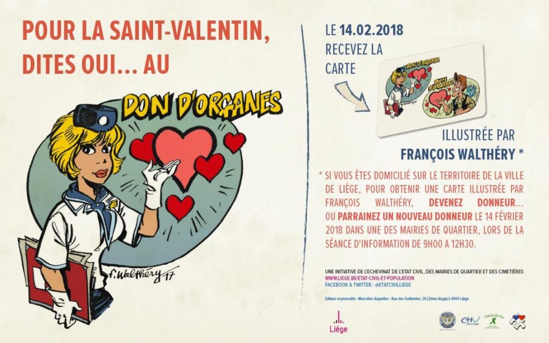 Pour la Saint-Valentin, dites oui au don d’organes