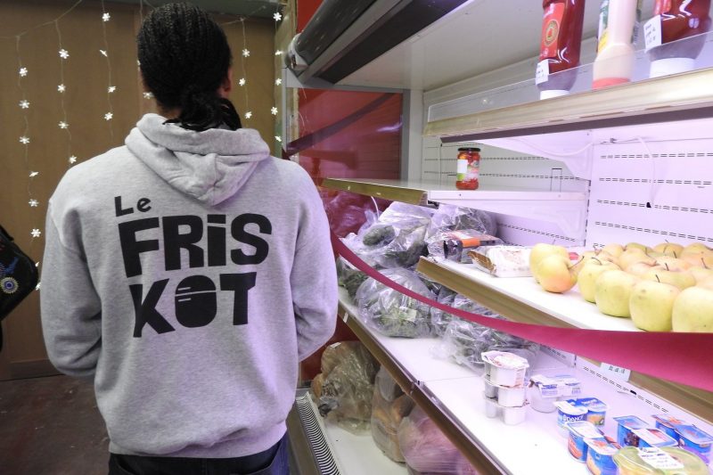 Des frigos partagés pour lutter contre le gaspillage à Saint-Léonard