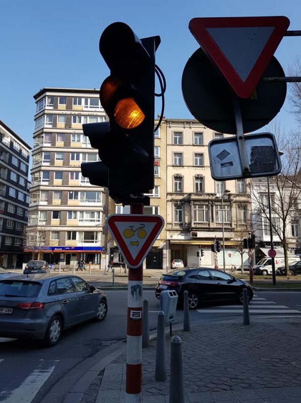 La Ville installe une nouvelle signalisation pour les cyclistes