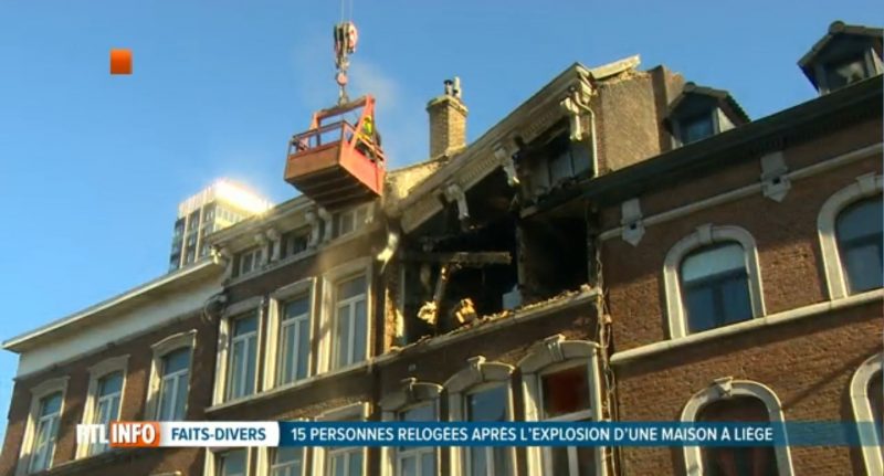 La rue Grétry reste fermée plusieurs jours à cause de l’explosion de gaz