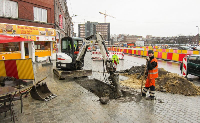 Les travaux liégeois 2018: parking relais, boulevard urbain, sécurisation des usagers faibles, plaine de jeux…