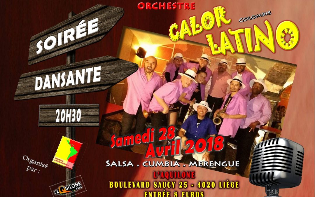 Agenda ► Soirée dansante avec l’Orchestre Calor Latino