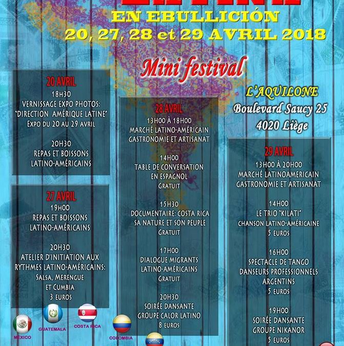 Agenda ► Mini-festival latino-américain