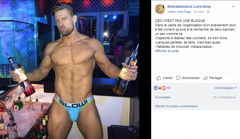 Love shop liégeois recherche homme-objet bien musclé