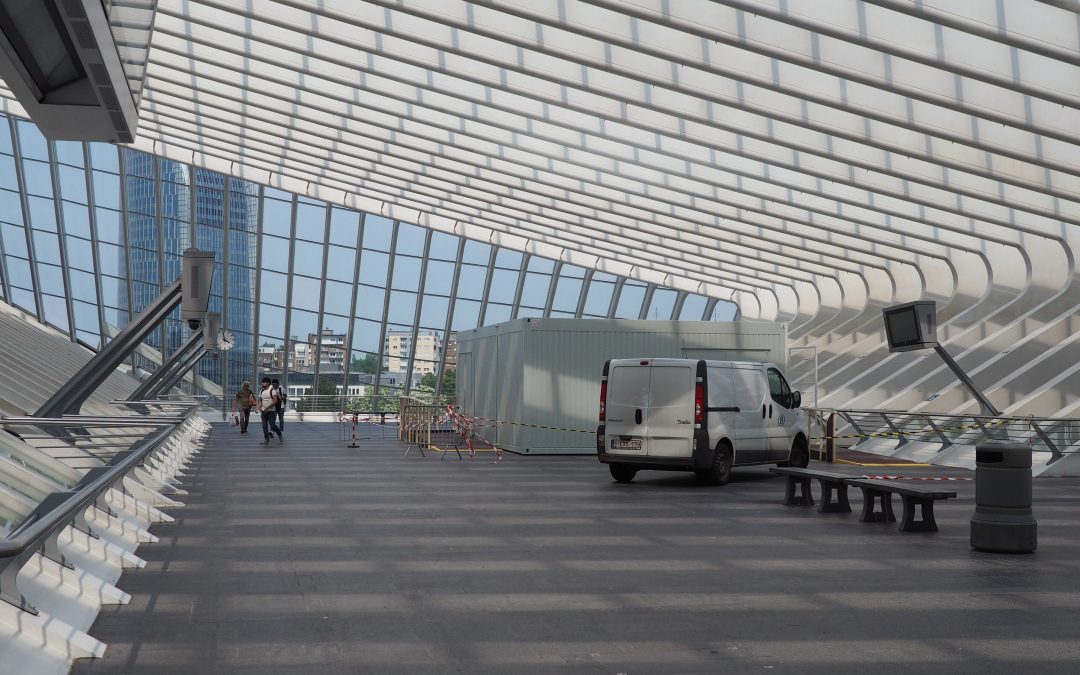 Nouveaux dispositifs de protection à la gare des Guillemins