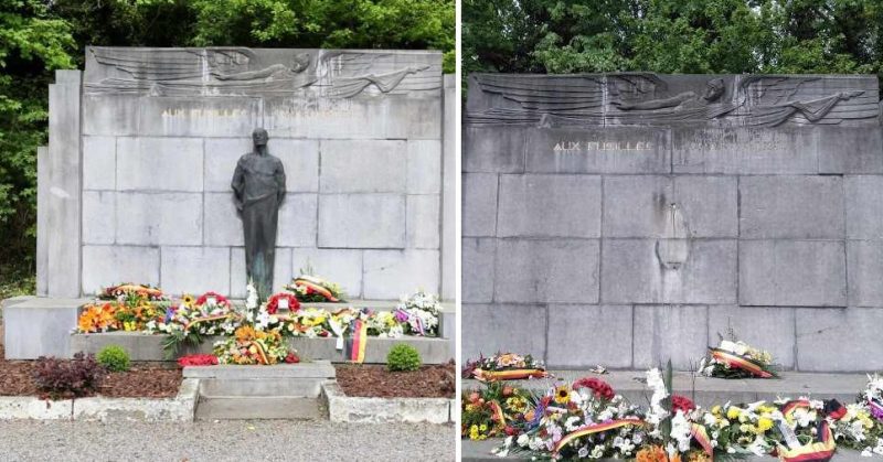 La statue d’hommage aux anciens combattants volée à la Chartreuse à été retrouvée