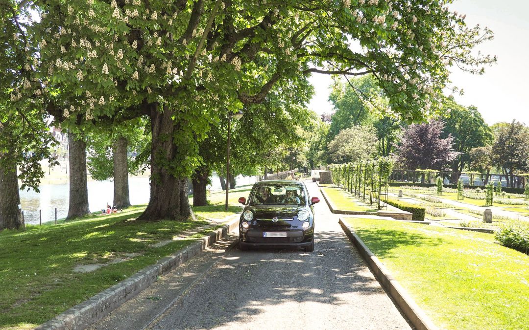 Les voitures doivent-elles encore circuler sauvagement dans le parc de la Boverie?