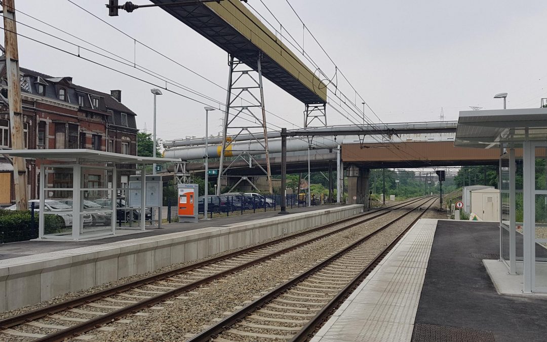 Seraing désormais à moins de 10 min en train de la gare des Guillemins