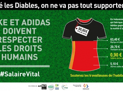 Un tournoi de kicker géant pour dénoncer les pratiques de Nike et d’Adidas