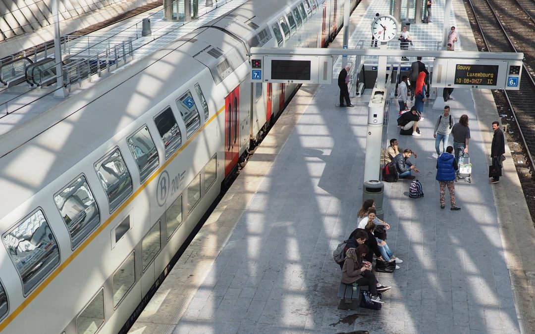 Déraillement d’un train et trafic ferroviaire perturbé hier aux Guillemins