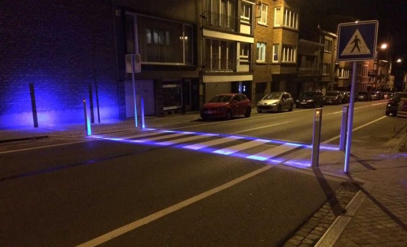 Des passages pour piétons lumineux