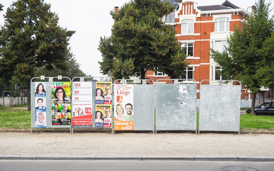 Les affiches du parti Vega arrachées par la Ville