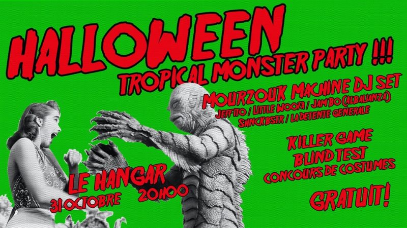 Agenda ► Halloween Tropical Monster Party !