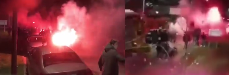 Violents affrontements entre supporters lors du match Standard Fémina – Anderlecht (VIDEOS)