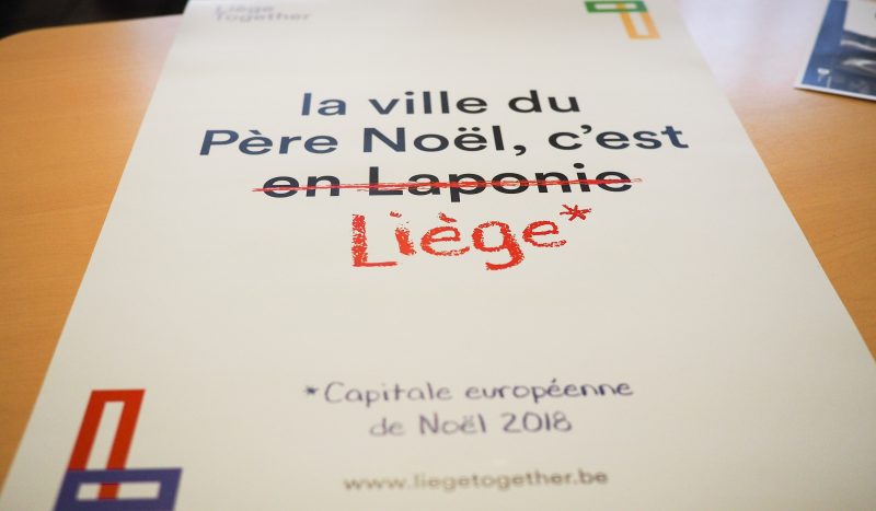 Noël: Liège a les chevilles qui enflent un peu