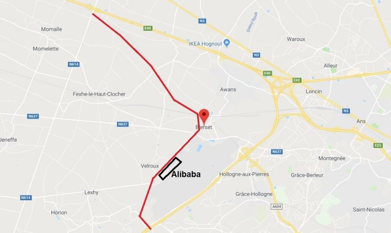Nouveau projet de liaison directe entre l’autoroute de Bruxelles et celle de Namur via l’aéroport