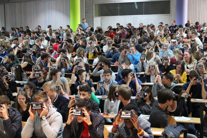 Cours en réalité virtuelle à l’ULiège