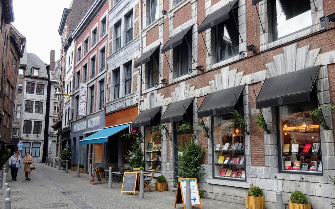 La rue de la Boucherie piétonne pendant la Batte